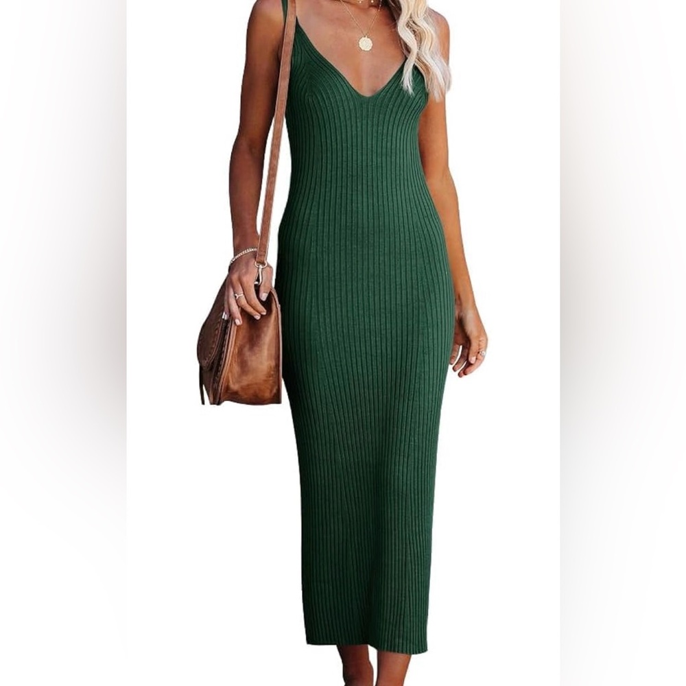 NWT Lacozy knot dress gorgeous emerald green